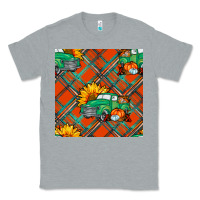 Heather Grey fall truck seamless pattern Classic Tee - BundleAndBundleShop