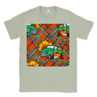 Matcha fall truck seamless pattern Classic Tee - BundleAndBundleShop