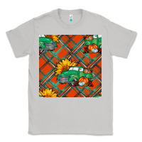 Moon Dust fall truck seamless pattern Classic Tee - BundleAndBundleShop