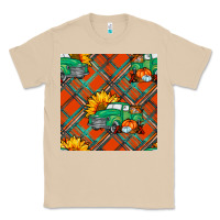 Mushroom fall truck seamless pattern Classic Tee - BundleAndBundleShop