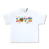White lgbtq love libbey glass Urban Heavy Tee - HRA Design Shop