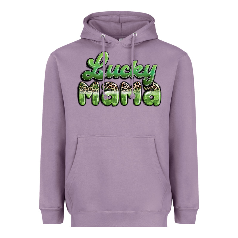 Lucky Mama Heavyweight Hoodie by MaliasSmallBusiness | Teevron