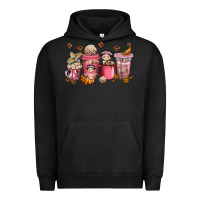 Pigment Black cafecito y chisme coffee cups Urban Hoodie - texasbilliewilder