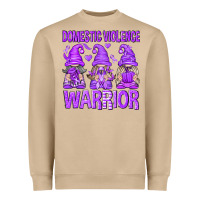Mushroom Domestic Violence Warrior Gnomes Heavyweight Sweatshirt - texasbilliewilder