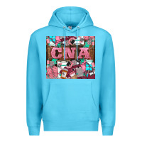 Ocean Blue cna Premium Hoodie - LillyAllenDesigns