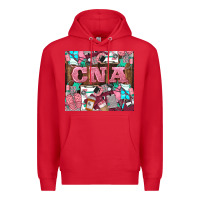 Red cna Premium Hoodie - LillyAllenDesigns