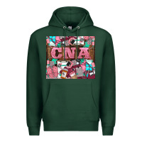 Sports Green cna Premium Hoodie - LillyAllenDesigns