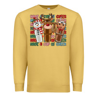 Antique Gold have a cup of cheer Premium Sweatshirt - MaliasSmallBusiness
