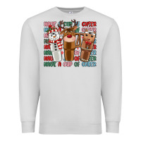 Dove Grey have a cup of cheer Premium Sweatshirt - MaliasSmallBusiness
