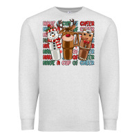 Oatmeal Heather have a cup of cheer Premium Sweatshirt - MaliasSmallBusiness
