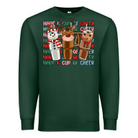 Sports Green have a cup of cheer Premium Sweatshirt - MaliasSmallBusiness