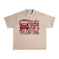 French Oak I've got bus full of Valentine Urban Heavy Tee - RacoonDesign