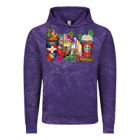Cloud Purple dominican republic coffee cups Vintage Hoodie - Zillion Design Studio