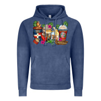 Dominican Republic Coffee Cups Vintage Hoodie | Teevron