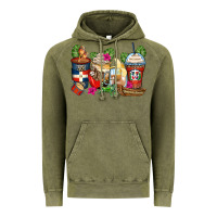 Vintage Olive dominican republic coffee cups Vintage Hoodie - Zillion Design Studio