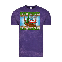 Cloud Purple lake squad tumbler Vintage Tee - HRA Design Shop