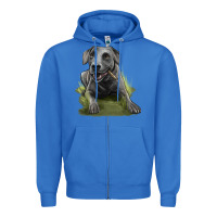 True Royal Texas Blue Lacy Dog Zipper Hoodie - LillyAllenDesigns
