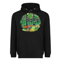 Black one lucky teacher Heavyweight Hoodie - MaliasSmallBusiness
