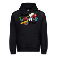 Black best teacher ever Urban Hoodie - NancyCooperArtShop