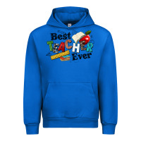 Cobalt best teacher ever Urban Hoodie - NancyCooperArtShop