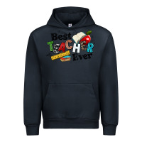 Navy best teacher ever Urban Hoodie - NancyCooperArtShop