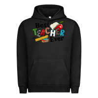 Pigment Black best teacher ever Urban Hoodie - NancyCooperArtShop