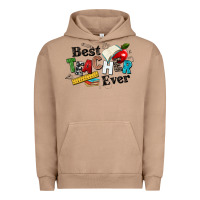Pigment Burro best teacher ever Urban Hoodie - NancyCooperArtShop
