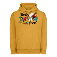 Pigment Peanut Butter best teacher ever Urban Hoodie - NancyCooperArtShop