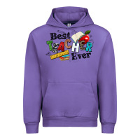 Tulip best teacher ever Urban Hoodie - NancyCooperArtShop