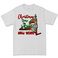 Dove Grey christmas time in new york Premium Tee - BarkalooDesign