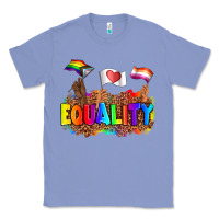 Colony Blue equality pride flags Classic Tee - AdoDesignShop