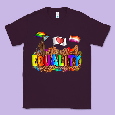 Equality Pride Flags Classic Tee Designed By Adodesignshop