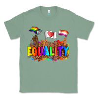 Sage equality pride flags Classic Tee - AdoDesignShop