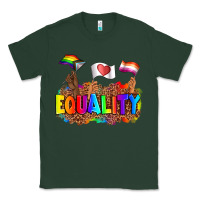 Sports Green equality pride flags Classic Tee - AdoDesignShop