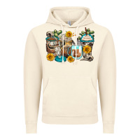 Vintage Artic bull skull coffee cups Vintage Hoodie - Zillion Design Studio