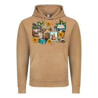 Vintage Camel bull skull coffee cups Vintage Hoodie - Zillion Design Studio