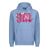 Colony Blue rn breast cancer registered nurse Premium Hoodie - LillyAllenDesigns