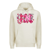 Oatmeal Heather rn breast cancer registered nurse Premium Hoodie - LillyAllenDesigns