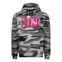 Slate Camo rn breast cancer registered nurse Premium Hoodie - LillyAllenDesigns