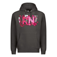Smoke rn breast cancer registered nurse Premium Hoodie - LillyAllenDesigns