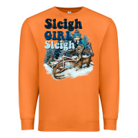 Carrot sleigh girl sleigh skeleton Premium Sweatshirt - NancyCooperArtShop