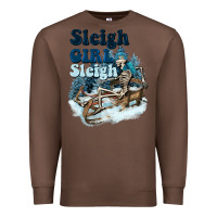 Chestnut sleigh girl sleigh skeleton Premium Sweatshirt - NancyCooperArtShop