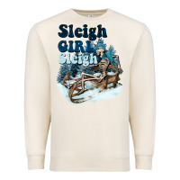 Sandshell sleigh girl sleigh skeleton Premium Sweatshirt - NancyCooperArtShop