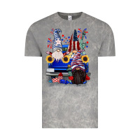 Cloud Rock 4th of July gnomes truck Vintage Tee - CowGirlArtShop