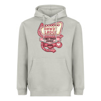 Moon Dust cupids howdy lodge find your cowboy open Heavyweight Hoodie - MaliasSmallBusiness