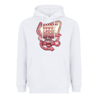 White cupids howdy lodge find your cowboy open Heavyweight Hoodie - MaliasSmallBusiness