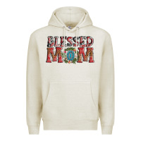 Oatmeal Heather blessed mom christmas Premium Hoodie - AdoDesignShop