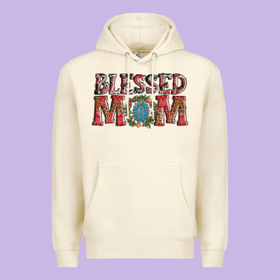 Blessed Mom Christmas Premium Hoodie Designed By Adodesignshop