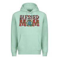 Seafoam blessed mom christmas Premium Hoodie - AdoDesignShop