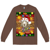Chestnut Christmas sheep air freshener Long Sleeve Tee - Artiststas